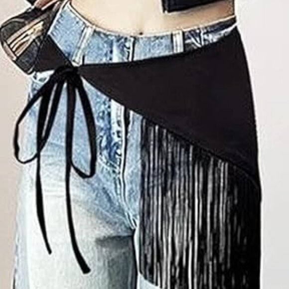 Long Skinny Scarf Belt main image 2